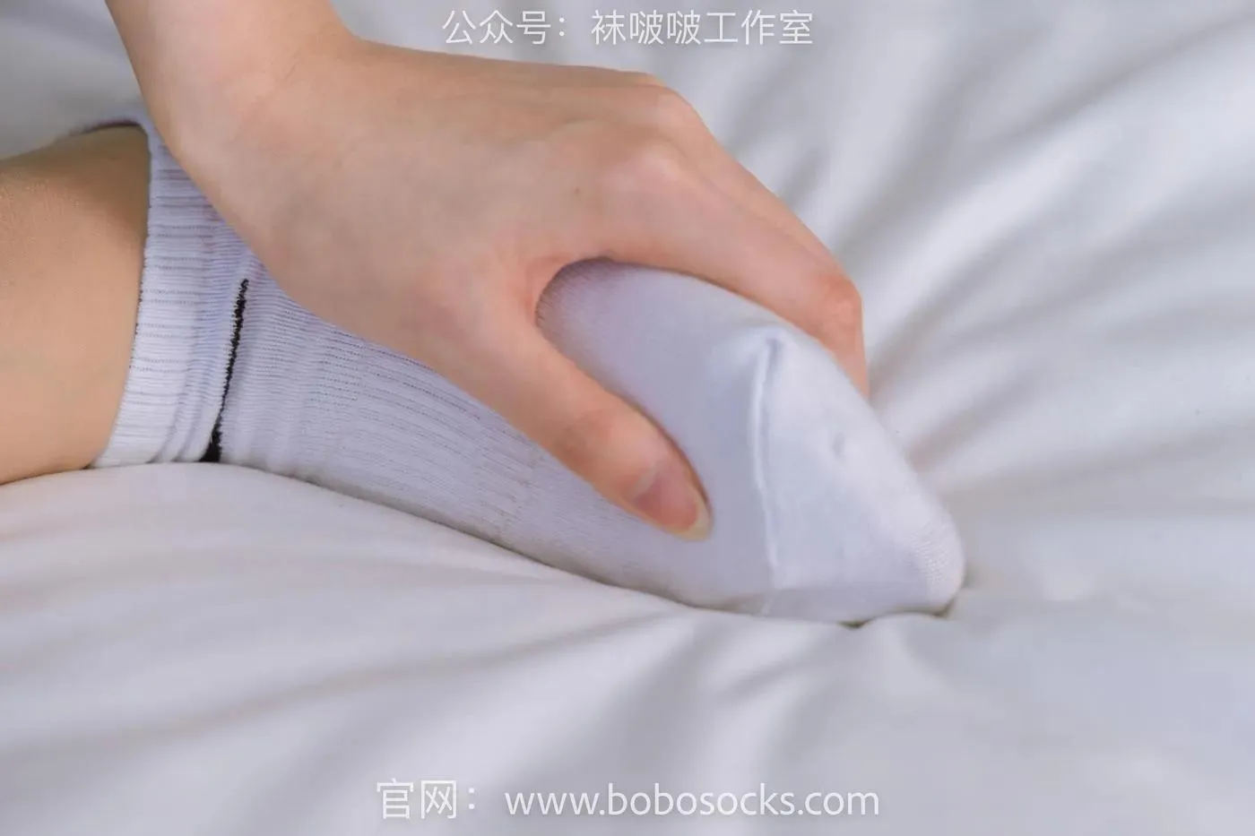[BoBoSocks袜啵啵]NO.123 小甜豆-板鞋、白棉袜、肉丝 [140P]插图6